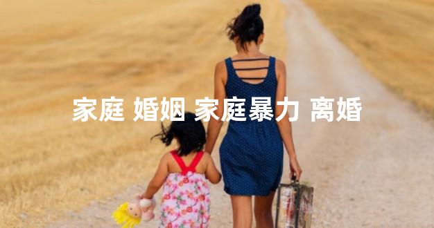 家庭 婚姻 家庭暴力 离婚